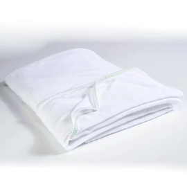 Hospital Bed Flat White Sheet