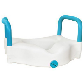 Aquasense 3 Way 4" Raised Toilet Seat with Arms
