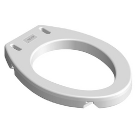 2" Elongated Raised Toilet Seat