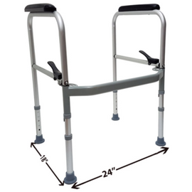 Folding Toilet Safety Frame