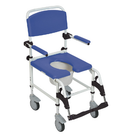 Aluminum Wheeled Shower Commode