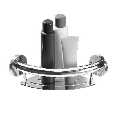 Plus Corner Shelf Grab Bar