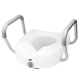 5" Raised Toilet Seat with Arms