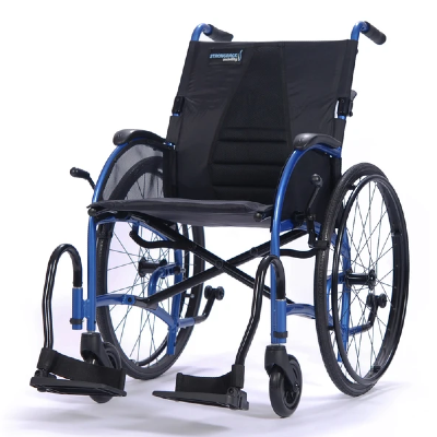 Strongback 24 Wheelchair with Attendant Brakes