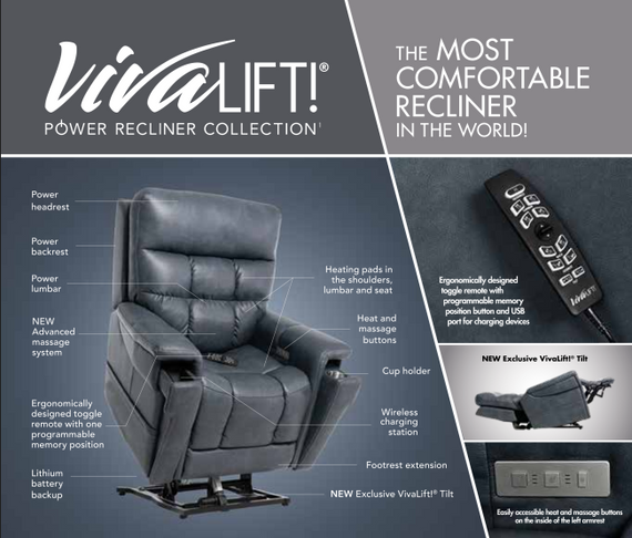 Ultra Viva Lift Chair – HomEquip
